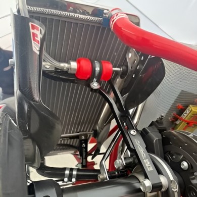 CARBON Radiator Deflector - New-Line, mondokart, kart, kart
