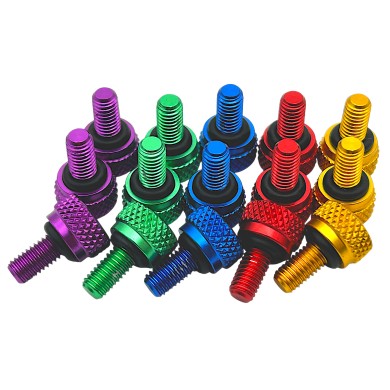 Kit Bead Retention Screw COLORED Aluminium - NEW!