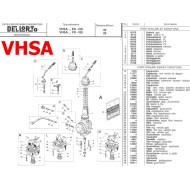 Tappo FORATO Vaschetta - Dellorto VHSA - VHSC - VHSB ROTAX