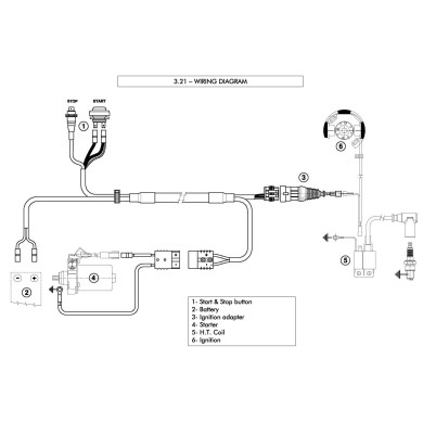 Zündung Komplett - IAME KA100, MONDOKART, kart, go kart