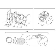 Luftfilter mit Gummi IAME X30, MONDOKART, kart, go kart