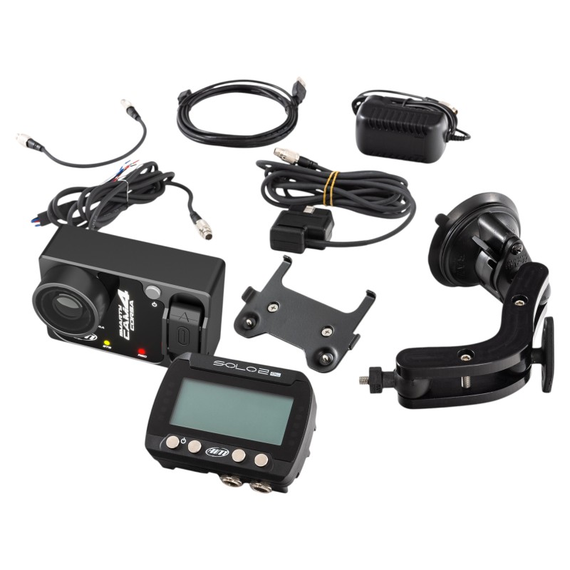 AIM KIT TRACK DAY - SmartyCam 4 Corsa + Solo 2 DL - Kit
