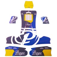 Aufkleber Kit KG MINI MK27 IPK Praga, MONDOKART, kart, go kart