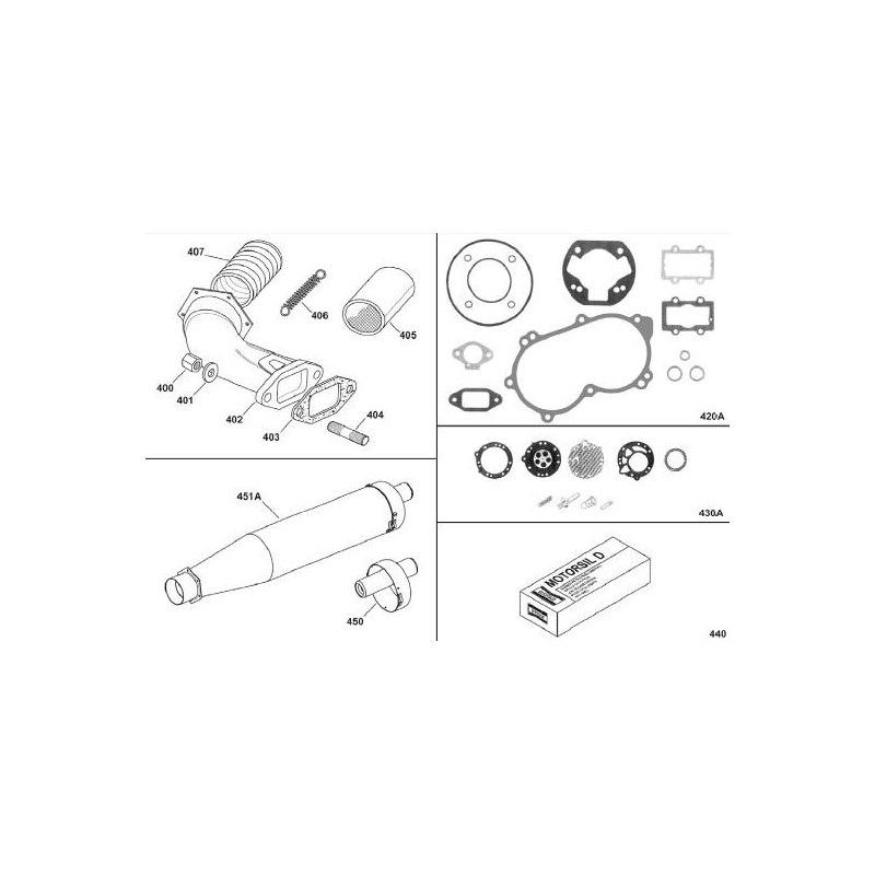 Ecrou echappement 8 mm IAME X30, MONDOKART, kart, go kart