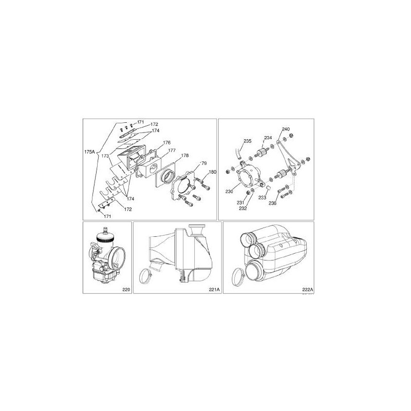 Joint Boite a Clapets Iame Screamer (1-2) KZ, MONDOKART, kart