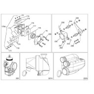 Pipe Admission Caoutchouc carburateur Iame Screamer (1-2) KZ