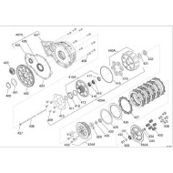 Rouleaux de moyeu d'embrayage Iame Screamer (1-2) KZ