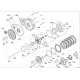 Case in Iame clutch hub rollers Screamer (1-2) KZ, mondokart
