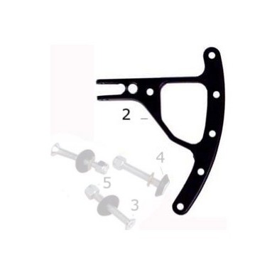 Leva pompa freno anteriore CRG, MONDOKART, kart, go kart