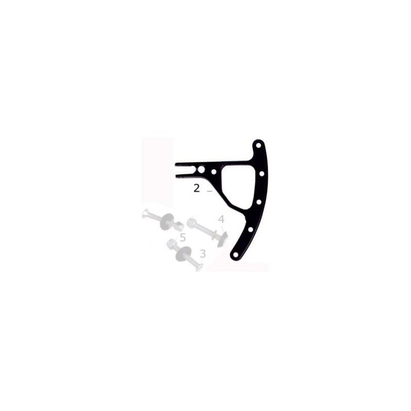 Palanca bomba freno delantero manual CRG, MONDOKART, kart, go