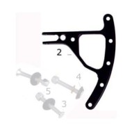 Leva pompa freno anteriore CRG, MONDOKART, kart, go kart