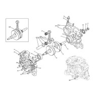 Bielle Complet 104mm Maneton 48,8 IAME KF Reedster, MONDOKART Bielle Complet 104mm Maneton 48,8 IAME KF Reedster, MONDOKART