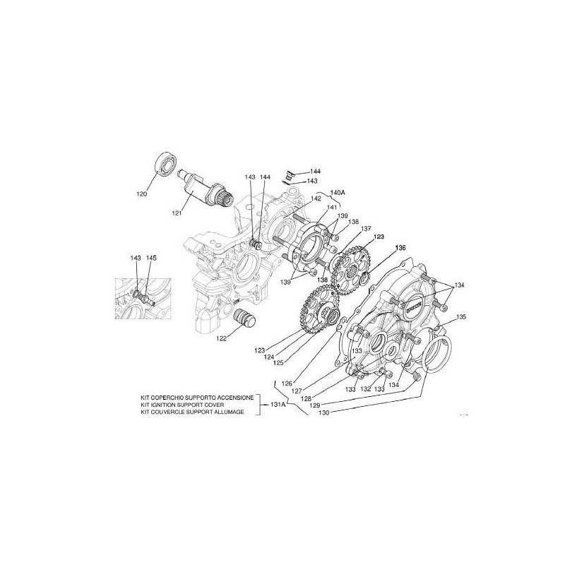 Dichtungsring (Dichtung) Lege IAME KF, MONDOKART, kart, go