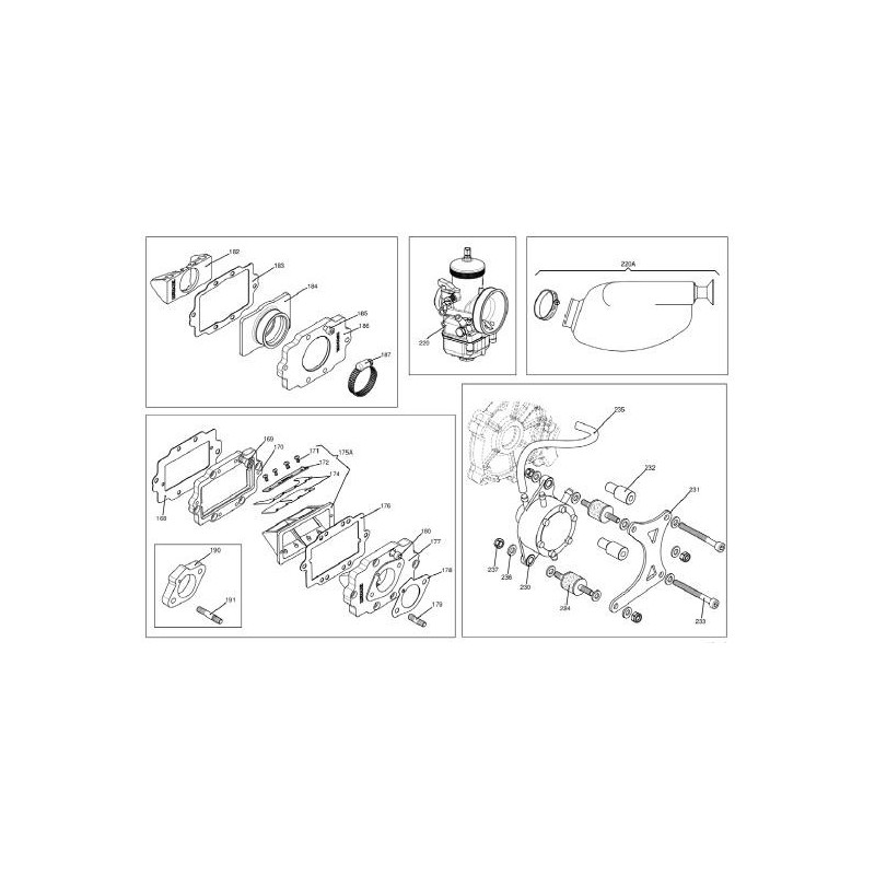 Kit Lamelle per Iame Reedster KF - OK, MONDOKART, kart, go
