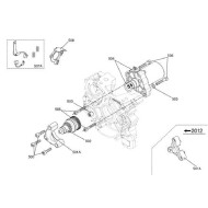 Bendix Kunststoff Unterstützung IAME KF Reedster, MONDOKART