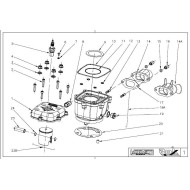 Arandela Cobre 6X10X1.5 Vortex, MONDOKART, kart, go kart