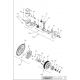Spannmutter-Kupplung M16x1 Gewinde Minirok 60cc Vortex links