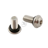 Safety screw for wheel rims rounded M5 (oring excluded)