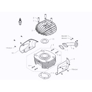 Joint Embase Cylindre EKL, MONDOKART, kart, go kart, karting