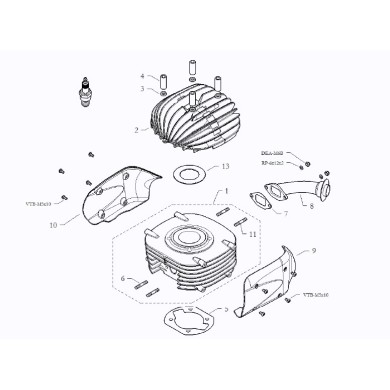 Convogliatore DX destro BMB Easykart EKL, MONDOKART, kart, go
