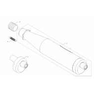 Molla collettore scarico / carenature 40mm BirelArt Easykart