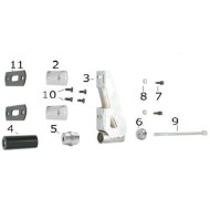 Support for rear bumper CRG, mondokart, kart, kart store