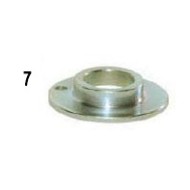 Caster fisso sferico - boccola neutra CRG, MONDOKART, kart, go