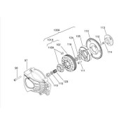 Support couronne démarrage Iame Swift 60cc (jusqu'à 2014)