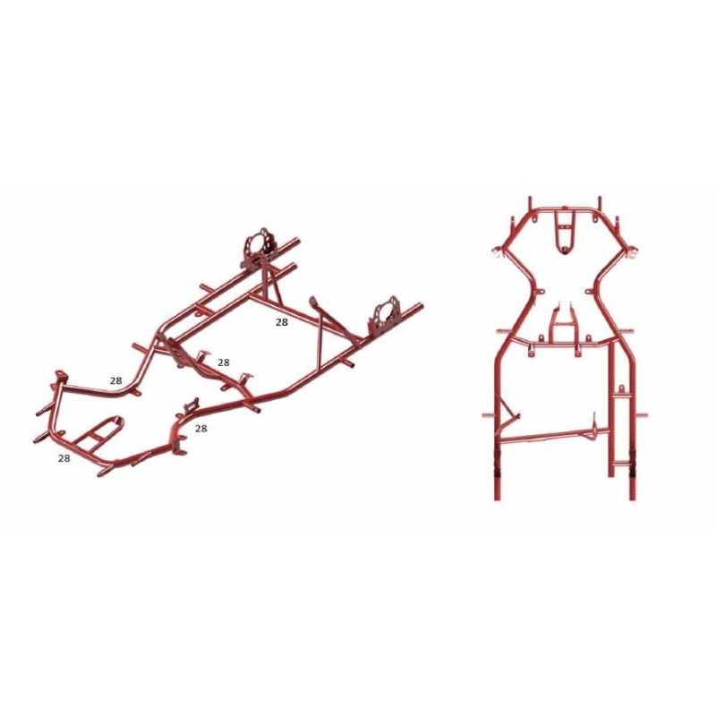 Chassis Minikart (CUB CUB 1 ou 2), MONDOKART, kart, go kart