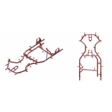 Frame Minikart (CUB CUB 1 or 2), mondokart, kart, kart store
