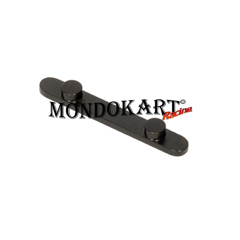 Chiavetta 2 Pioli (D 7,4mm - I 34mm - H 3mm), MONDOKART, kart