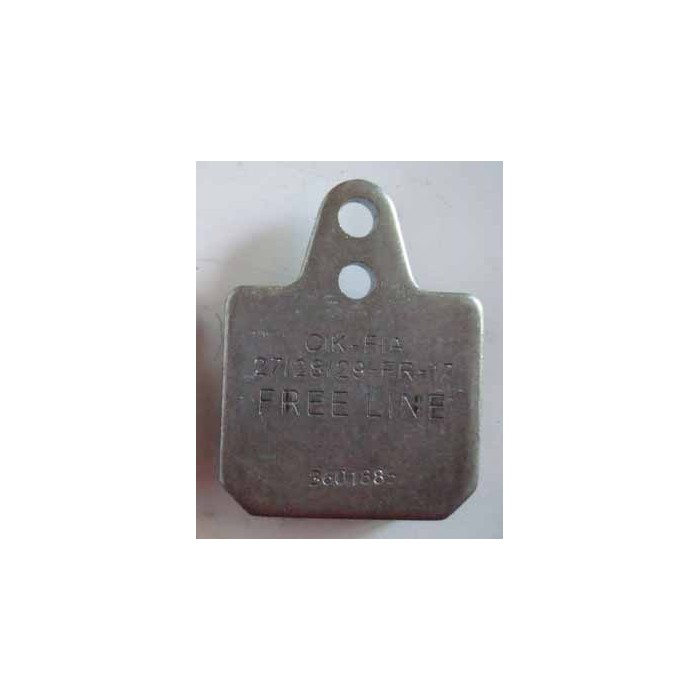 Plaquette Frein Birel 40x38 Gris Dure, MONDOKART, kart, go