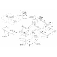 Bride pour barre BirelArt Freeline, MONDOKART, kart, go kart