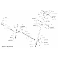 Kugelgelenk für Lenksaule M8 BirelArt, MONDOKART, kart, go