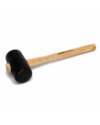 Rubber Hammer - black rubber mallet 400 grams