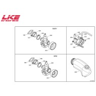 Luftfilter Ansaugschalldämpfer LKE - TM Racing K2, MONDOKART Luftfilter Ansaugschalldämpfer LKE - TM Racing K2, MONDOKART