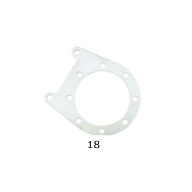 Support Plate caliper rear V04 CRG, mondokart, kart, kart