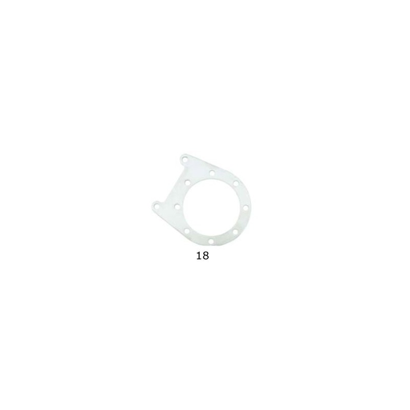 Support Plaque étrier arrière V04 CRG, MONDOKART, kart, go