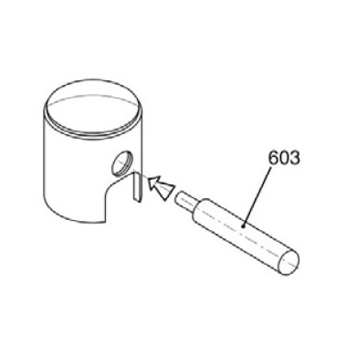 Herramienta demontaje bulon piston (14 mm) 125cc X30
