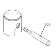 Poinçon pousser axe piston (14mm) pour 125cc X30, MONDOKART