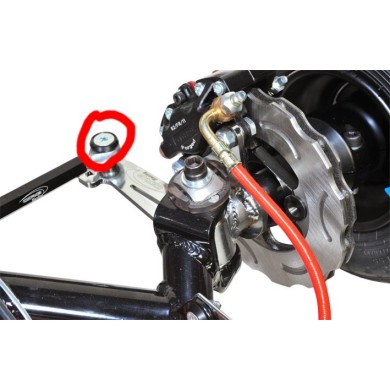 Rondella svasata M8 alluminio (19 x 8 mm), MONDOKART, kart, go Rondella svasata M8 alluminio (19 x 8 mm), MONDOKART, kart, go