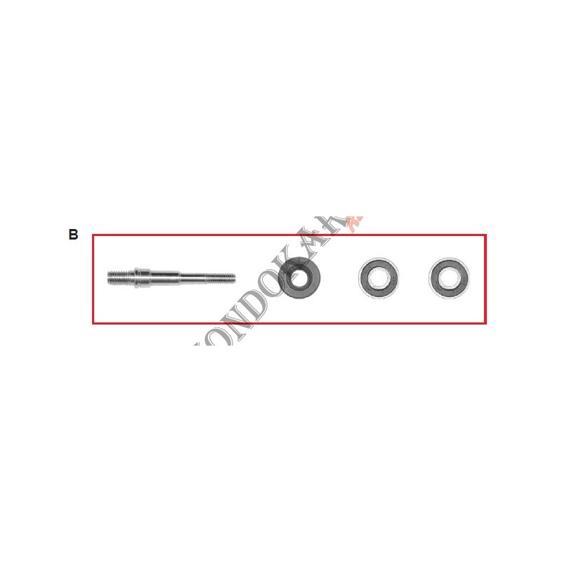 Water pump repair kit CRG (impeller, seals, bearings)