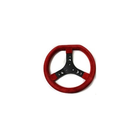 Steering Wheel Red (320 mm) standard, mondokart, kart, kart