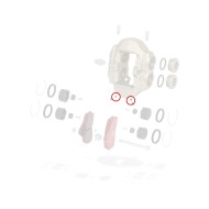 Sfera acciaio D 4 mm pinza anteriore BSS KZ TonyKart OTK