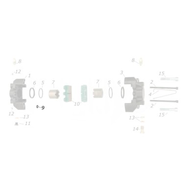 OR Caliper V05 (VEN05) - Halbschließzange CRG, MONDOKART, kart