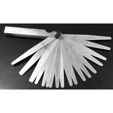 Feeler 20 Blades 0.05mm - 1.00mm, mondokart, kart, kart store