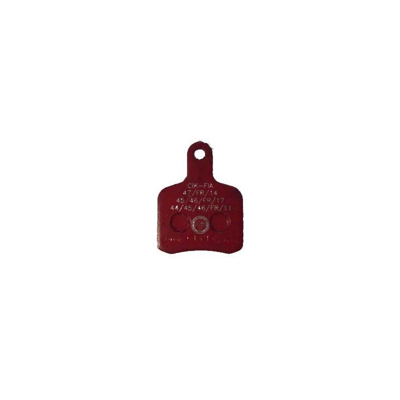 Plaquette de frein BS5 - BS6 - OTK SA2 Rouge TonyKart