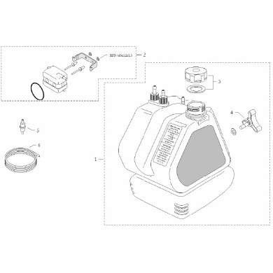 Removable tank cap L8,5 BirelArt, mondokart, kart, kart store