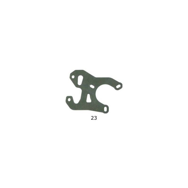 Plaque support d'étrier V99 CRG, MONDOKART, kart, go kart