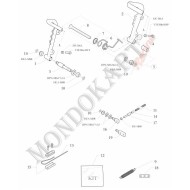 Spring accelerator pedal version Soft, mondokart, kart, kart